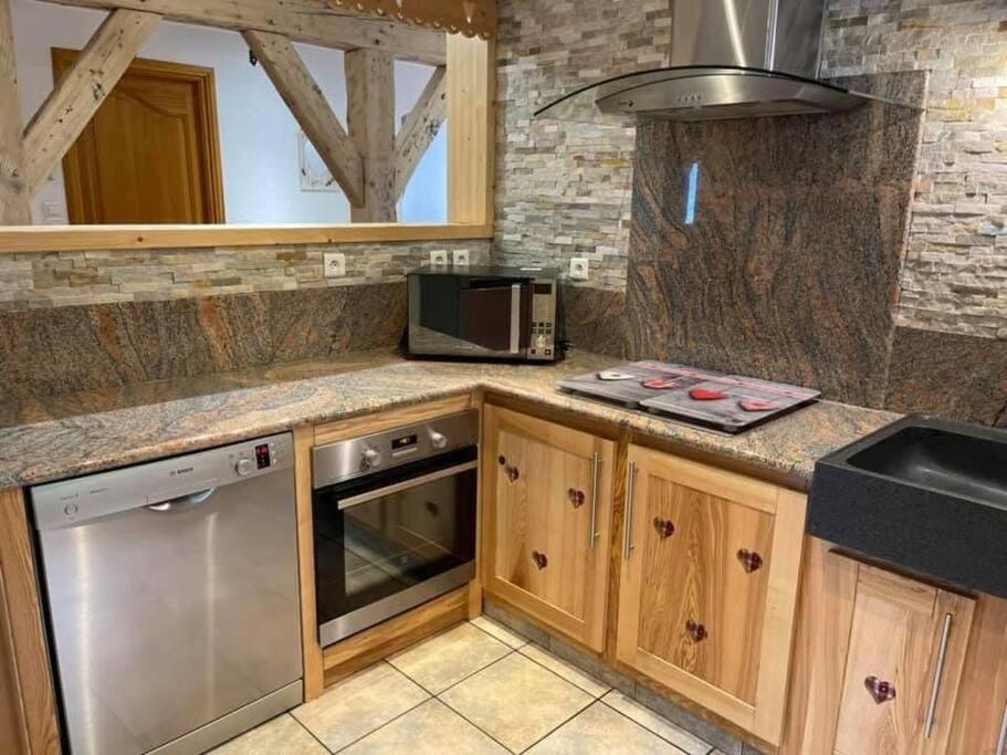 Chalet Spa Le Diamant Nathalie Mn La Rouge La Bresse Εξωτερικό φωτογραφία
