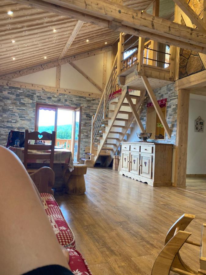 Chalet Spa Le Diamant Nathalie Mn La Rouge La Bresse Εξωτερικό φωτογραφία